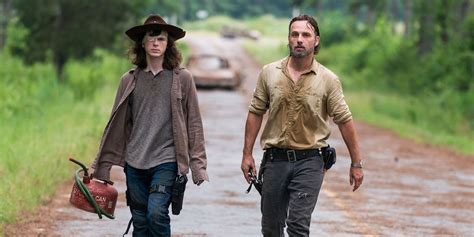 Walking Deads Carl Actor On Relationship With Andrew Lincoln Now