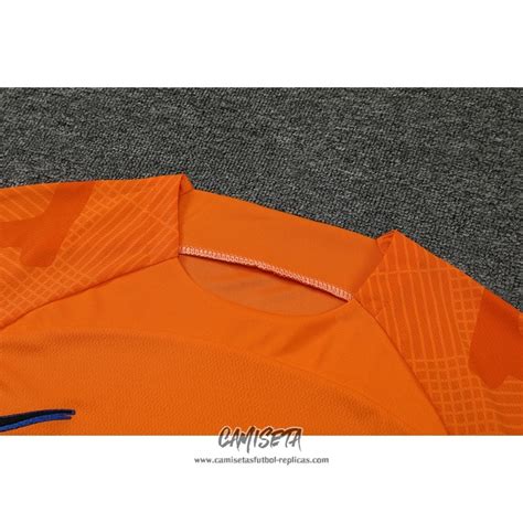 Camiseta De Entrenamiento Barcelona Naranja