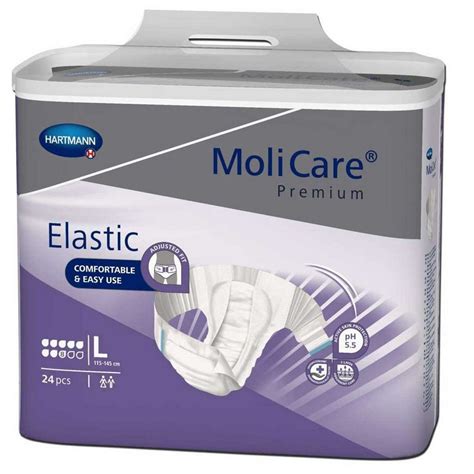 Molicare Windeln Molicare® Premium Elastic 8 Tropfen Größe L