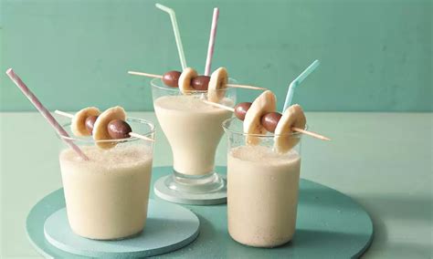 Bananen Milchshake Rezept Dr Oetker