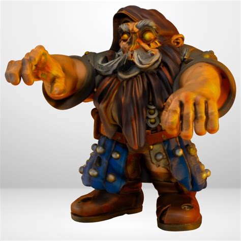 Hot Goblin ゾンビドワーフC ミニチュア ホットゴブリン TRPG アンデッド