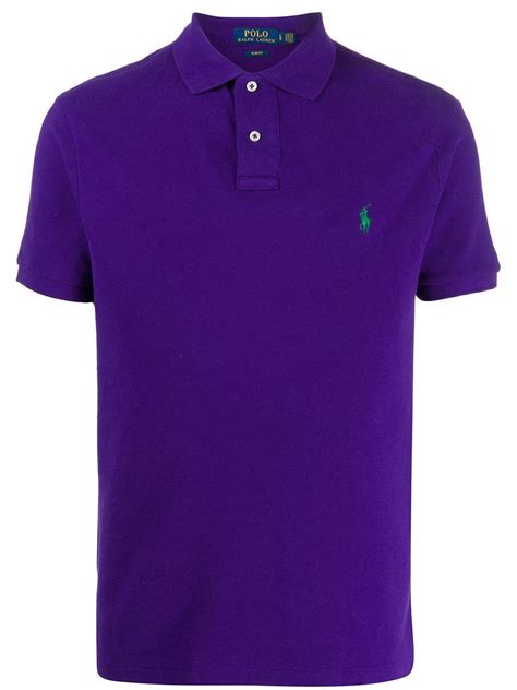 Polo Ralph Lauren Cotton Short Sleeve Embroidered Logo Polo Shirt In