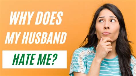 7 Signs Your Husband Hates You And What Should You Do Youtube