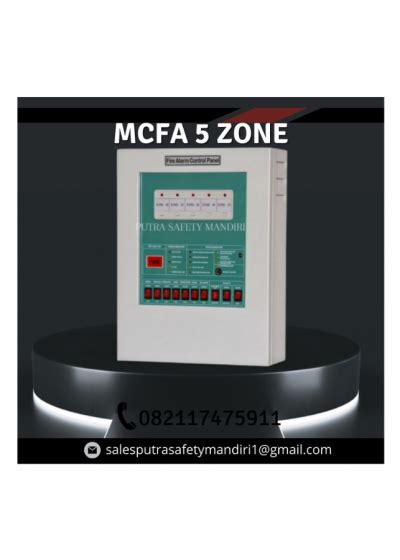 Mcfa Zone Main Control Alarm Indikasi Kebakaran