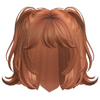 Cute Half Up Half Down Pigtails Ginger Roblox Item Rolimon S