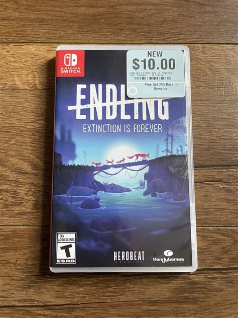 Endling Extinction Is Forever Nintendo Switch Game Complete With