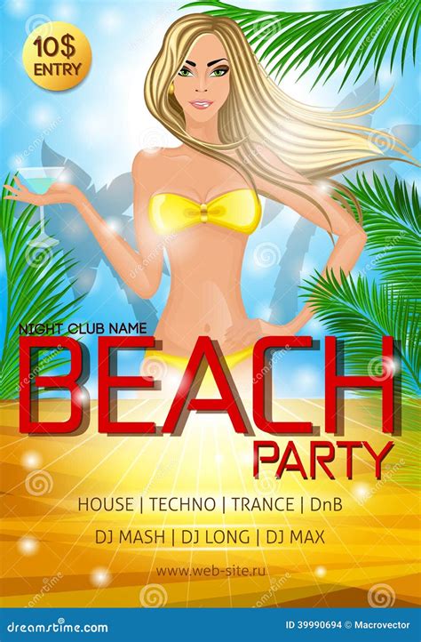 Beautiful Bikini Girls Silhouette Vector Illustration CartoonDealer