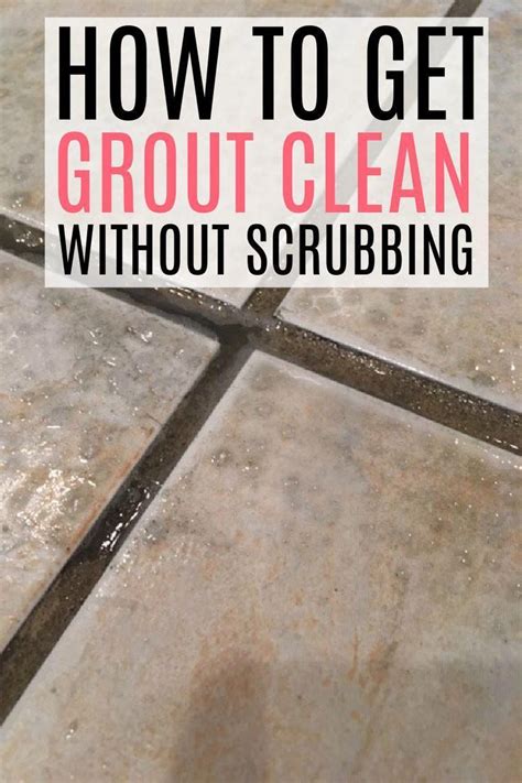 The Easiest Way To Clean Grout Frugally Blonde Homemade Cleaning