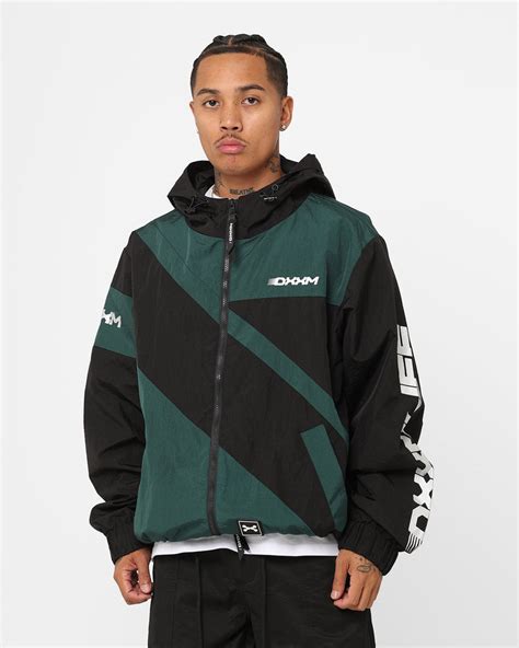 Dxxmlife L 6 D Racing Windbreaker Blackdark Green Culture Kings