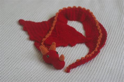 Six Little Mice Dragon Scarf Pattern