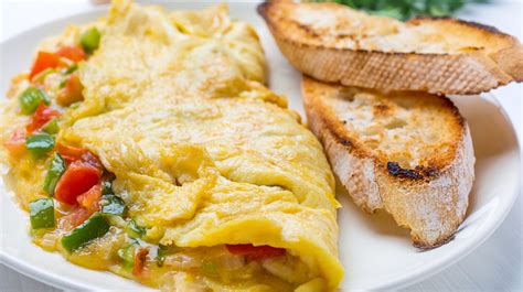 Recette Facile Omelette Aux Poivrons