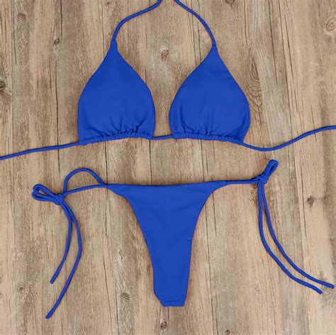 Nelly Kék Tangás Bikini Only Women