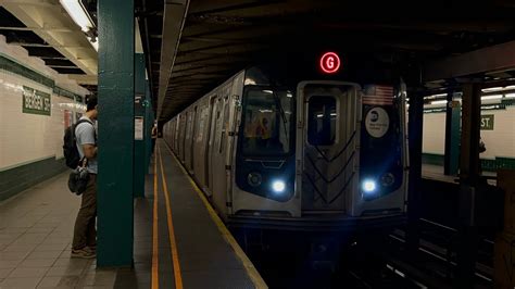 IND Culver Line G Trains End Begin Service With Coney Island Bound