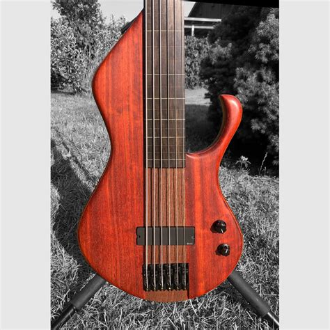 6 String Fretless Bass Bäckbrant Handmade Instruments