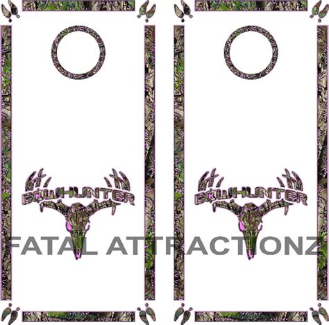 Pink Camo Border