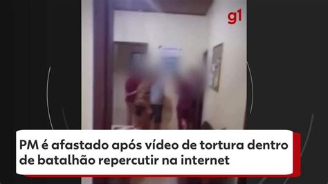 Pm Afastado Ap S V Deo De Tortura Dentro De Batalh O Em Matel Ndia