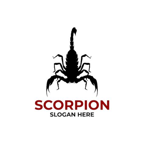 Premium Vector Vector Scorpion Logo Silhouette