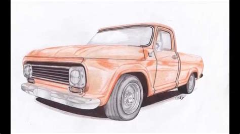 Chevrolet C10 Drawing Evolution Youtube