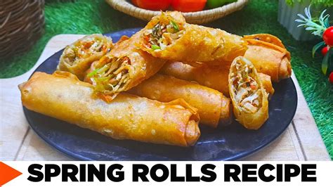 Easy Spring Rolls How To Make And Freeze Spring Rolls At Home Chicken And Vegetable Rolls