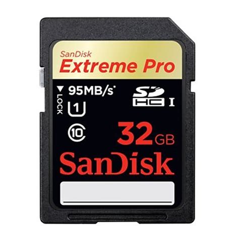 Sandisk 32gb Sdhc Card 95mbs Hire Rent Wex Rental