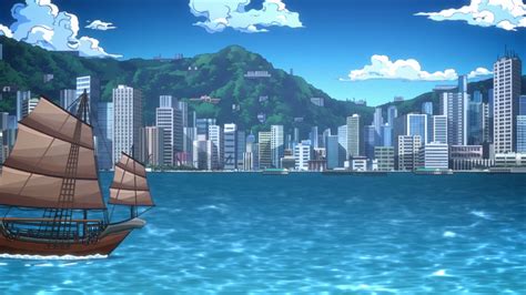 File Hong Kong Skyline Anime Png JoJo S Bizarre Encyclopedia JoJo Wiki