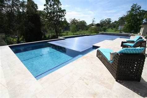 Lap Pool And Spa With Remco Cover Jade Pools