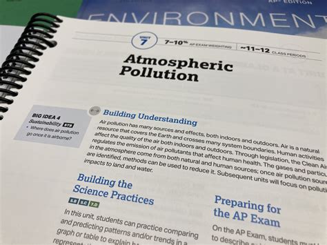 Unit 3 Resources Ap®environmental Science Teaching Ap® Science