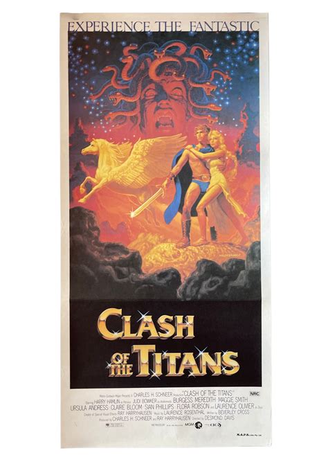 Clash Of The Titans 1981 Daybill Vintage Posters Au