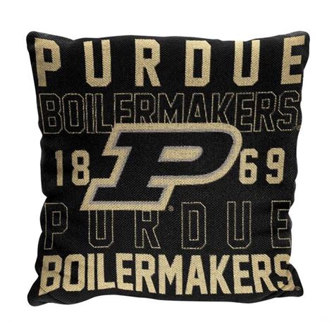 The Northwest Group Ncaa Purdue Stacked Multi Colored Pillow