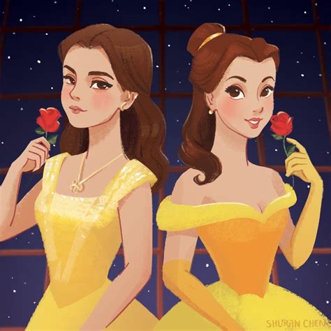 Belle vs Belle by Shuran Chen : ImaginaryDisney