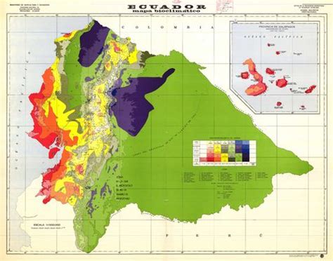 Mapa Bioclim Tico Del Ecuador Gifex