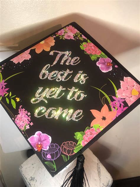 Custom Bling Graduation Cap Topper Graduation Hat Graduation Cap