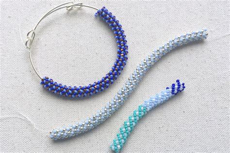 Russian Spiral Rope Stitch Beaded Bracelets Beaded Rope Bracelet