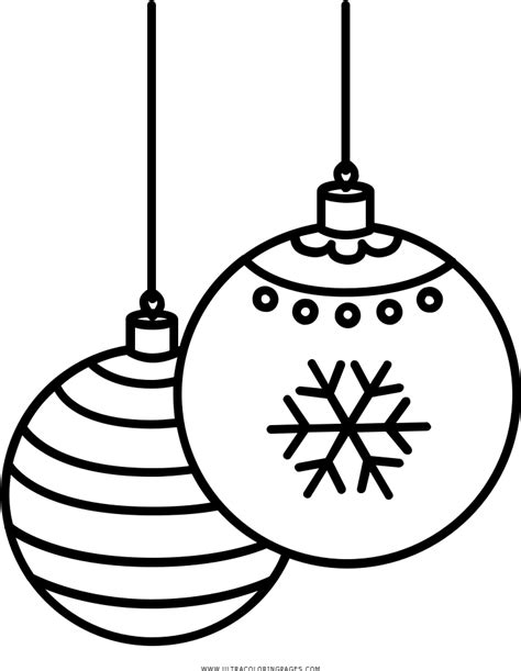 Christmas Balls Clip Art Black And White