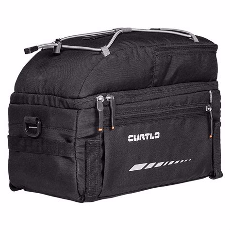 Bolsa Curtlo Alforge Rack Pack Bike Preta Para Bagageiro R Em