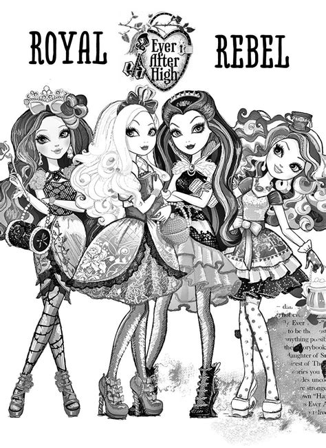 Dibujo De Ever After High Briar Beauty Para Colorear Dibujos Para