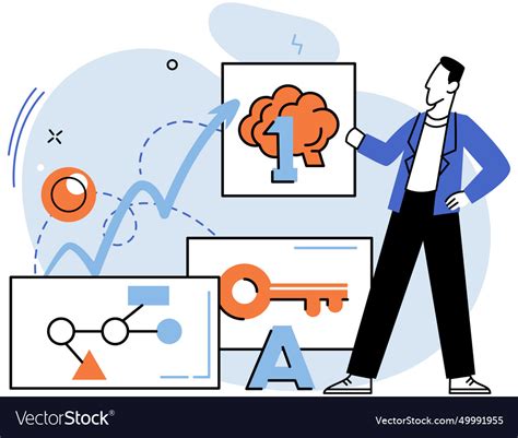 Logical Thinking Through Reasoning We Royalty Free Vector