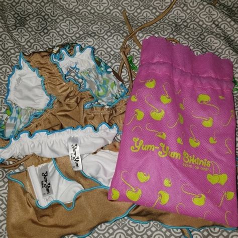 Yumyum Bikinis Swim Yum Yum Brand Bikini One Of A Kind Two Piece