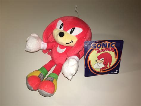 Sonic The Hedgehog Th Anniversary Knuckles Plush Tomy