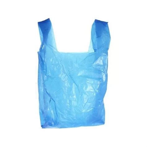 Sacola Reciclada Reforçado Para Comercio Azul 3kg MercadoLivre