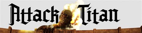 Attack On Titan Font Manga