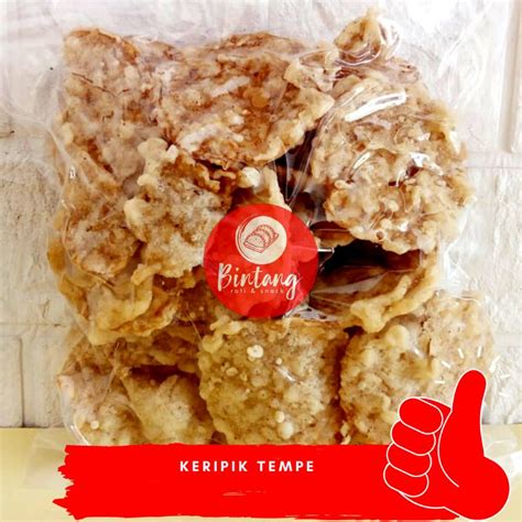 Jual Keripik Tempe 500 Gr Shopee Indonesia