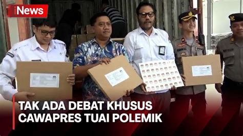 Kpu Rapat Dengan Timses Capres Dan Cawapres Ini Hasil Pembahasan