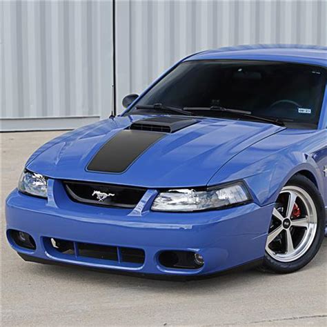 Mustang Mach 1 Hood Stripe Matte Black 03 04 Lmr