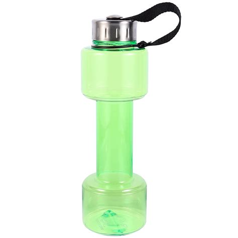 Homemaxs 1pc Dumbbell Shape Water Bottle Portable Sports Water Kettle