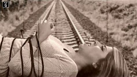 Girl Tied To Tracks Telegraph