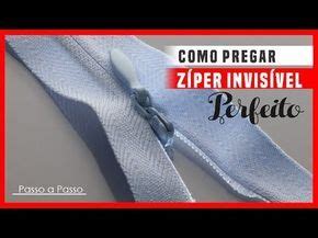 DIY Colocando zíper invisível sapata de zíper comum aula 17