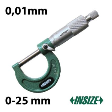 Jual Outside Micrometer Mm Insize A Ukur Ketebalan