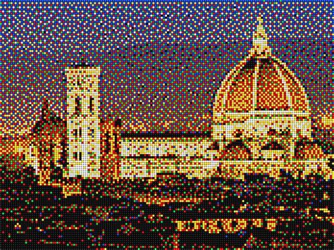 Firenze Santa Maria Del Fiore Pixel Art Gallery 16 Tavole