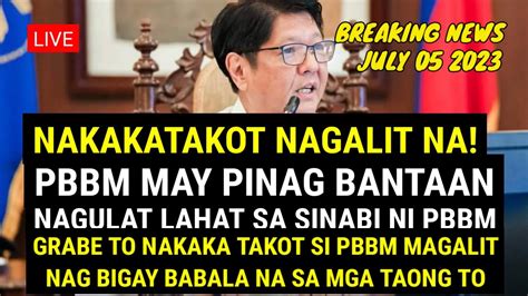 Pbbm Nakakakilabot Ang Ugalit Tumaas Ang Boses Nakaka Takot Sermon Ng